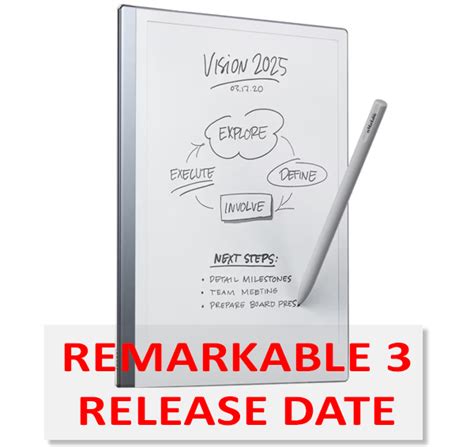 remarkable 3 release
